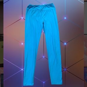 Blue lula roe one size leggings